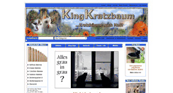 Desktop Screenshot of kingkratzbaum.de